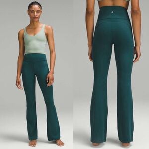 NWT Lululemon Groove Flared Pant 28.25” Inseam Storm Teal 💚